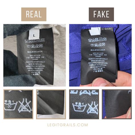 balenciaga sinners jacket replica|real vs fake balenciaga pattern.